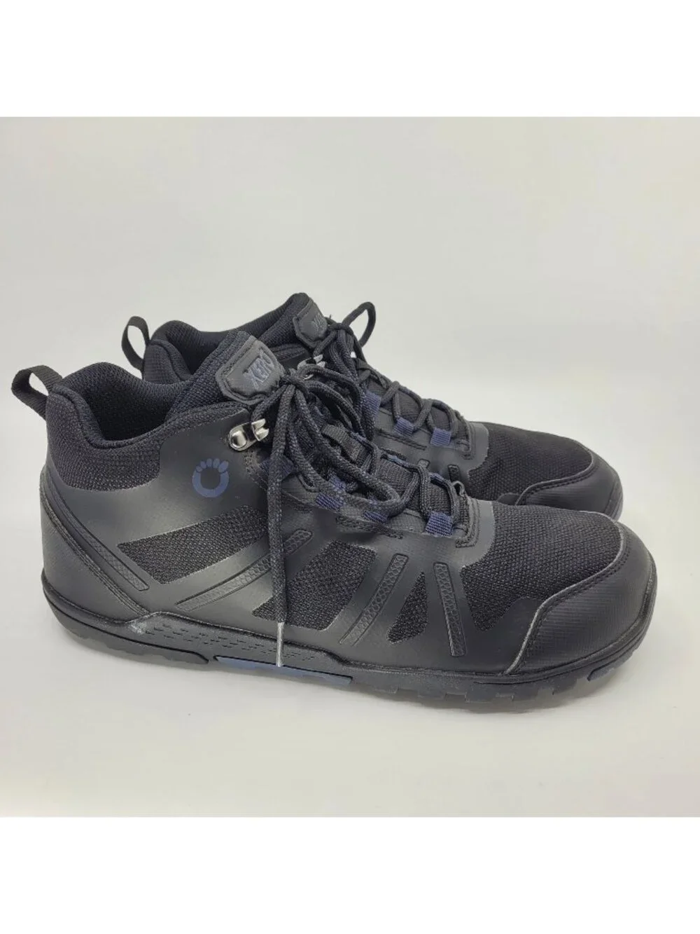 Xero Shoes Daylite Hiker Fusion Men's 10.5 Mid High Boot Black Minimalist NICE